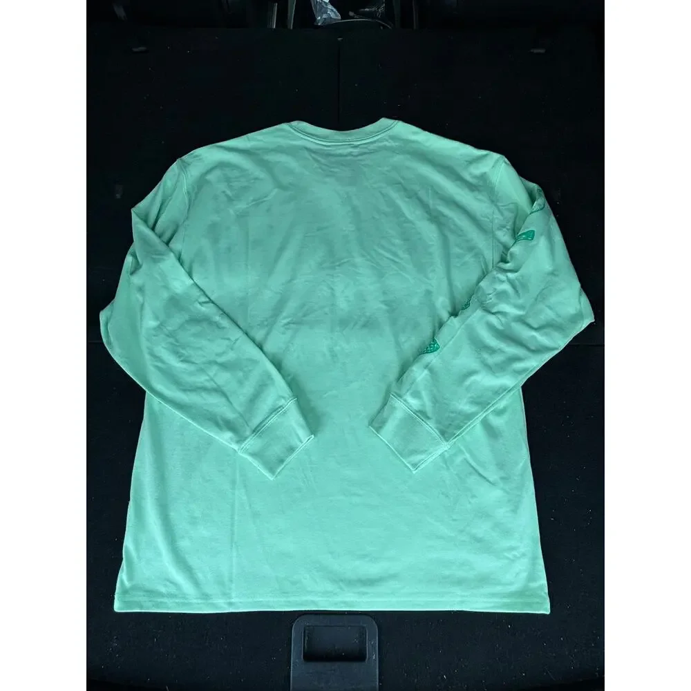 Nike ACG Long Sleeves Shirt Green Hike Snacks Tee FV3488-386, Men’s Size Large